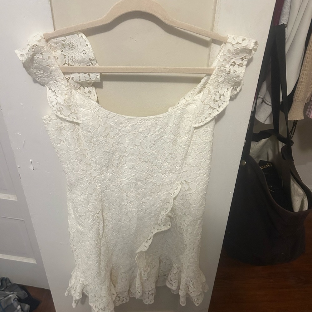 Adira Bardot White Dress